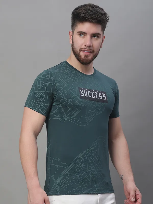 Men_All_Over_Printed_Green_Round_Neck_Cotton_T-Shirt
