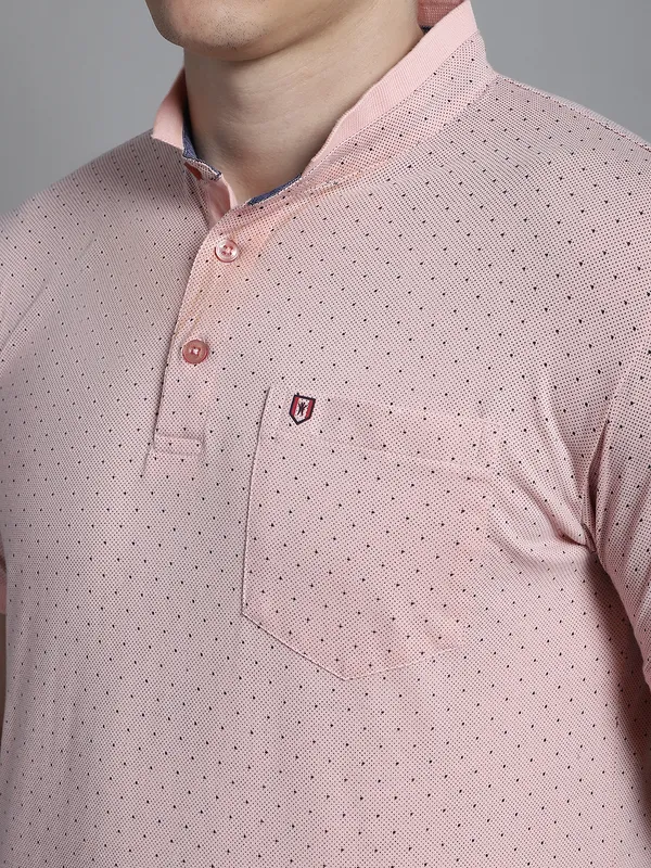 Men_All_Over_Printed_Henley_Neck_Pink_Cotton_T-Shirt_With_Pocket