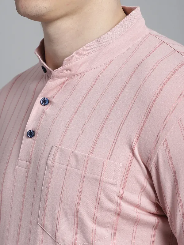 Men_All_Over_Printed_Henley_Neck_ONION_Cotton_T-Shirt_With_Pocket