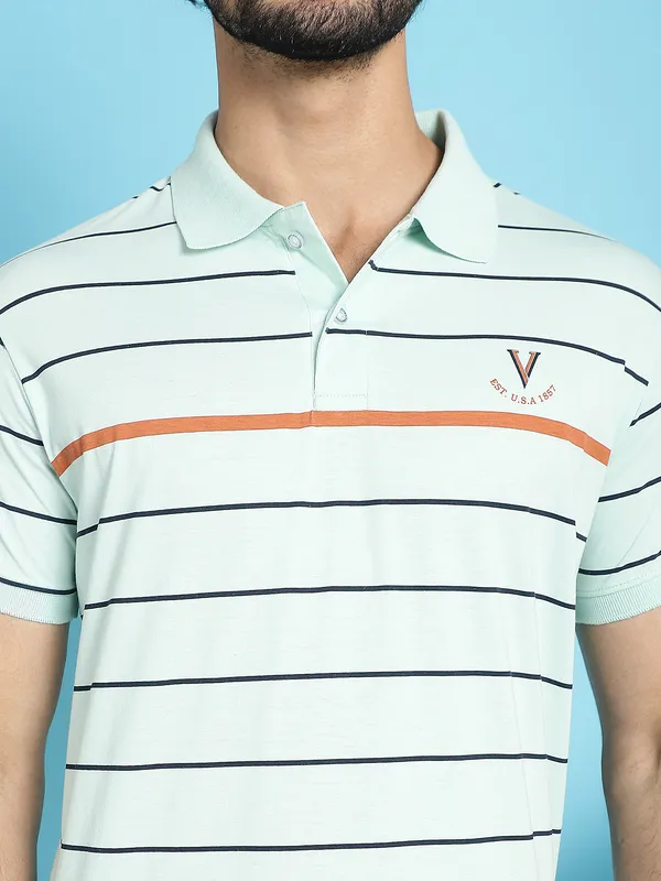 Venitian_Men_Printed_Polo_Neck_Cotton_Mint_T-Shirt