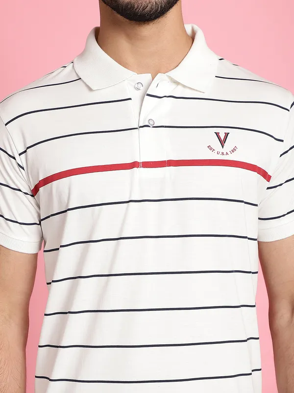 Venitian_Men_Printed_Polo_Neck_Cotton_White_T-Shirt