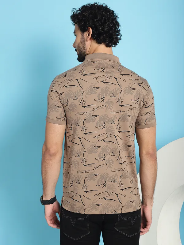 Venitian_Men_All_Over_Printed_Peanut_Cotton_Polo_Neck_T-Shirt