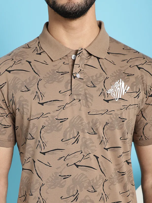Venitian_Men_All_Over_Printed_Peanut_Cotton_Polo_Neck_T-Shirt