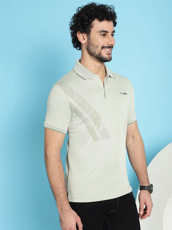 Venitian_Men_All_Over_Printed_Olive_Premium_Cotton_Polo_Neck_T-shirt