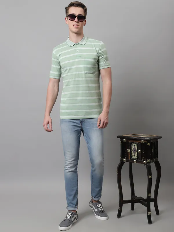 Men_Self_Design_Polo_Neck_Polo_T-Shirt_With_Pocket