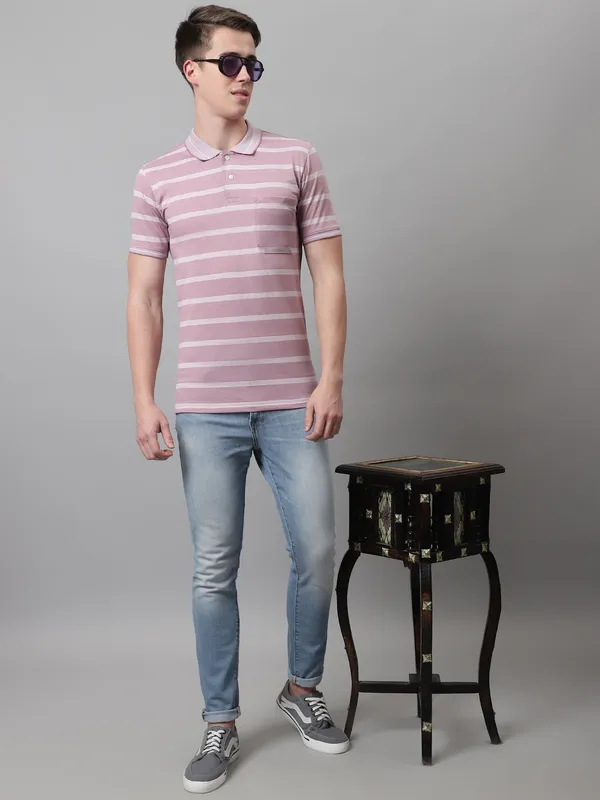 Men_Self_Design_Polo_Neck_Polo_T-Shirt_With_Pocket