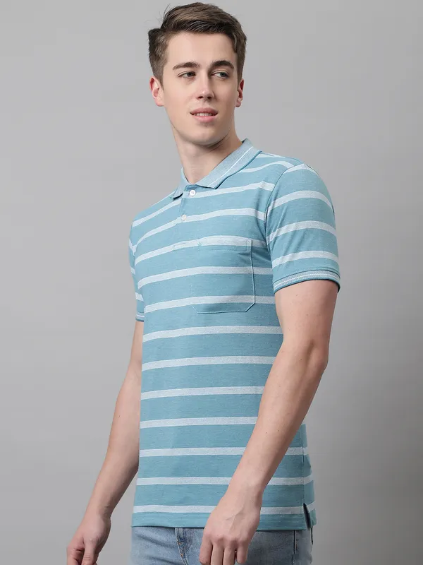 Men_Self_Design_Polo_Neck_Polo_T-Shirt_With_Pocket