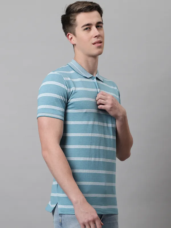 Men_Self_Design_Polo_Neck_Polo_T-Shirt_With_Pocket