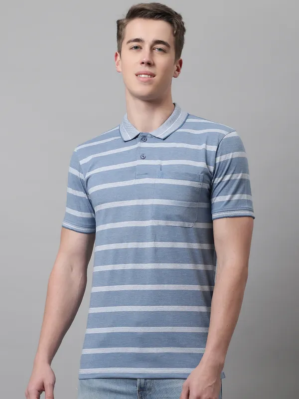 Men_Self_Design_Polo_Neck_Polo_T-Shirt_With_Pocket