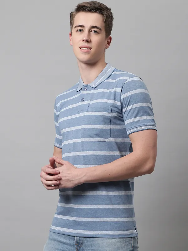 Men_Self_Design_Polo_Neck_Polo_T-Shirt_With_Pocket
