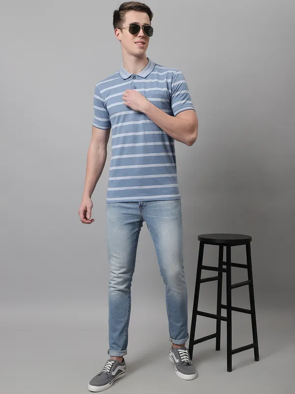 Men_Self_Design_Polo_Neck_Polo_T-Shirt_With_Pocket