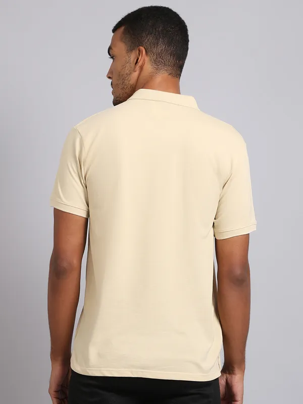 Men_Solid_Cotton_Polo_Neck_Beige_T-Shirt_With_Pocket