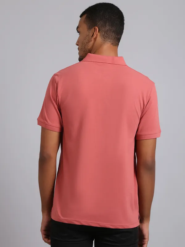 Men_Solid_Cotton_Polo_Neck_Brick_T-Shirt_With_Pocket