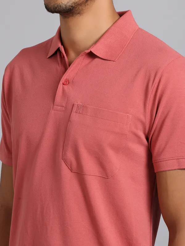 Men_Solid_Cotton_Polo_Neck_Brick_T-Shirt_With_Pocket