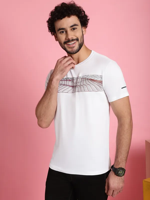 Venitian_Men_Printed_Round_Neck_White_Cotton_Lycra_T-Shirt
