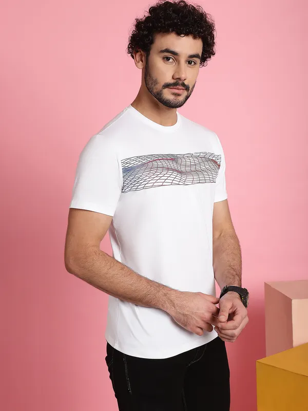 Venitian_Men_Printed_Round_Neck_White_Cotton_Lycra_T-Shirt