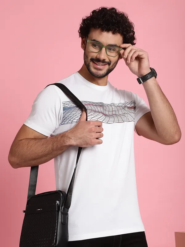 Venitian_Men_Printed_Round_Neck_White_Cotton_Lycra_T-Shirt