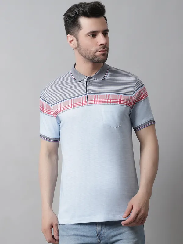Men_All_Over_Printed_Double_Mercerised_Cotton_Polo_Neck_Ocean_T-Shirt_With_Pocket