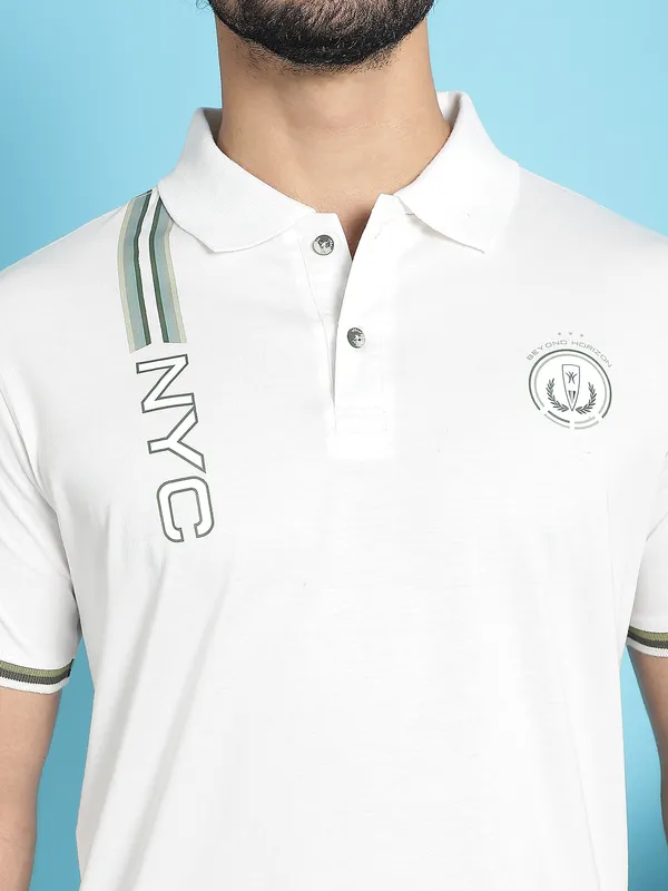 Venitian_Men_Double_Mercerised_Printed_Polo_Neck_WHITE_T-Shirt_for_Men
