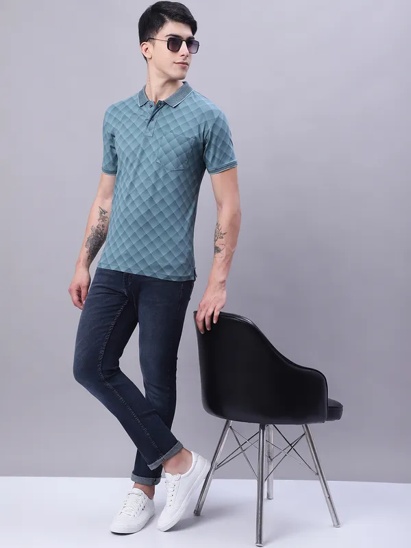 Men_Printed_Polo_Neck_Cotton_Lycra_T-Shirt_With_Pocket