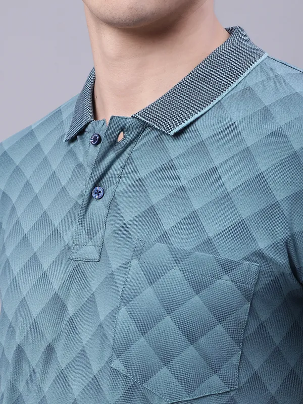 Men_Printed_Polo_Neck_Cotton_Lycra_T-Shirt_With_Pocket