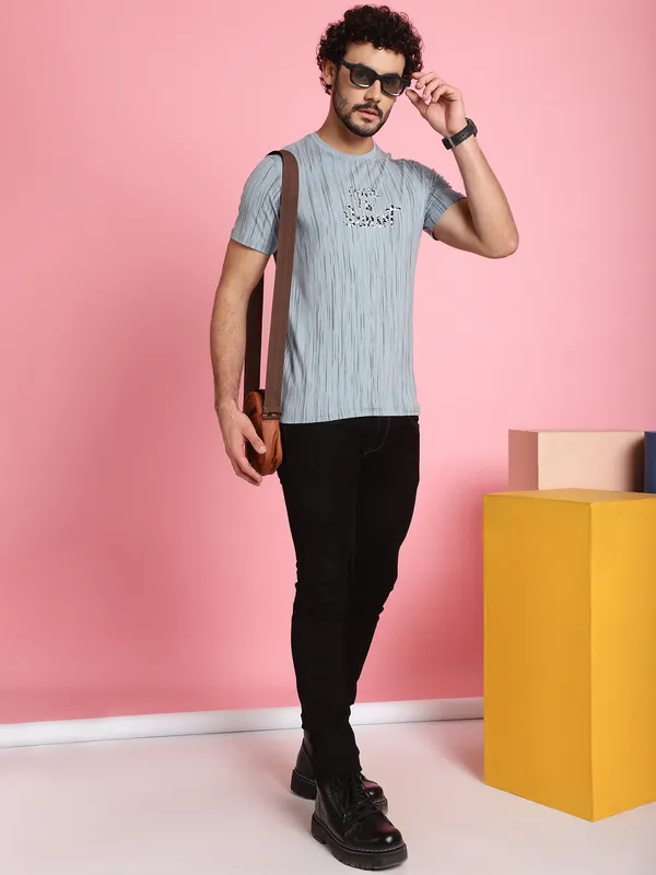 Venitian_Men_Printed_Round_Neck_Grey_Cotton_Lycra_T-Shirt