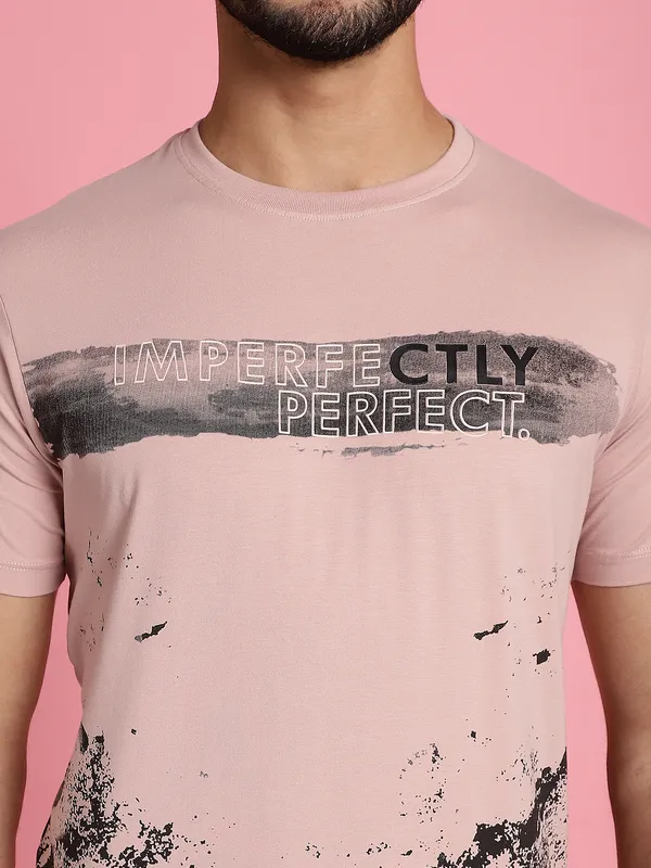 Venitian_Men_Printed_Round_Neck_Pink_Cotton_Lycra_T-Shirt