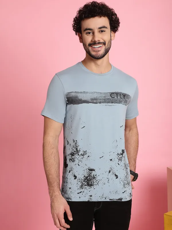 Venitian_Men_Printed_Round_Neck_Grey_Cotton_Lycra_T-Shirt
