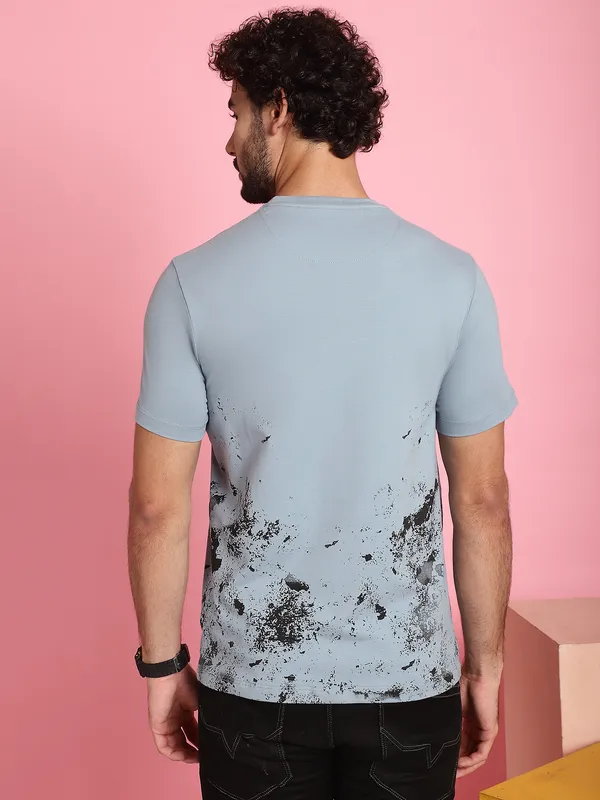 Venitian_Men_Printed_Round_Neck_Grey_Cotton_Lycra_T-Shirt