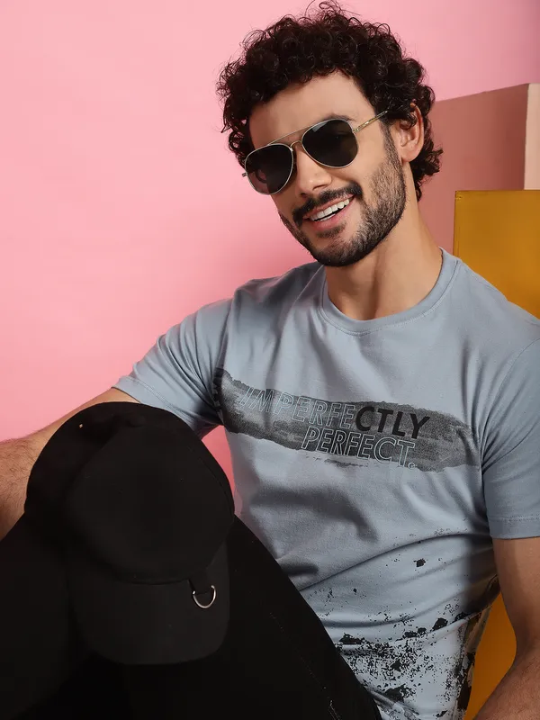 Venitian_Men_Printed_Round_Neck_Grey_Cotton_Lycra_T-Shirt