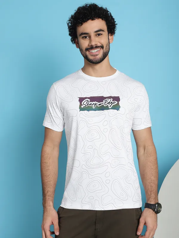 Venitian_Men_Printed_Round_Neck_White_Cotton_Lycra_T-Shirt