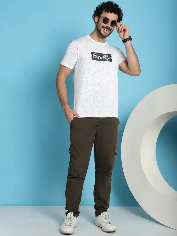 Venitian_Men_Printed_Round_Neck_White_Cotton_Lycra_T-Shirt