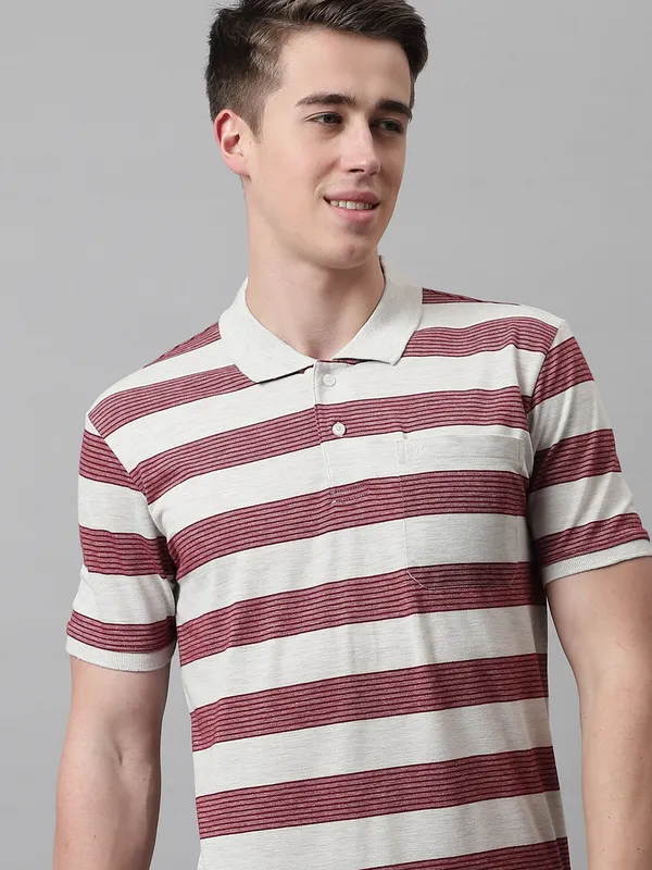 Men_Striped_Polo_Neck_Off_White_T-Shirt_With_Pocket