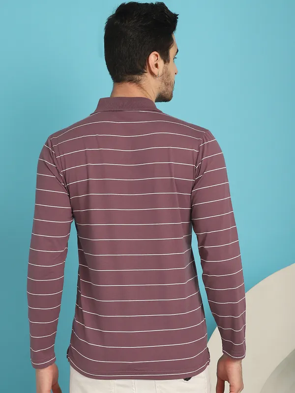 Venitian_Men_Striped_Polo_Neck_Full_Sleeves_Onion_T-Shirt_Wih_Pocket