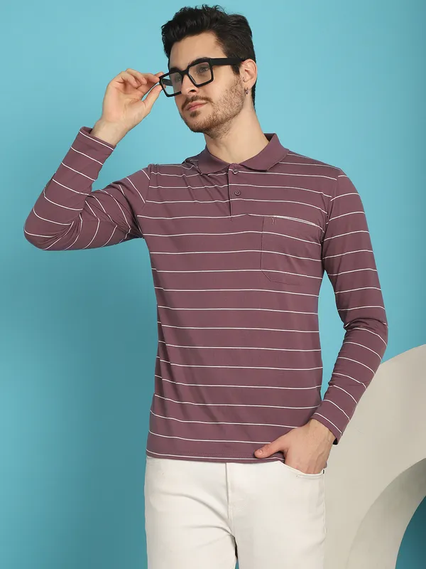Venitian_Men_Striped_Polo_Neck_Full_Sleeves_Onion_T-Shirt_Wih_Pocket