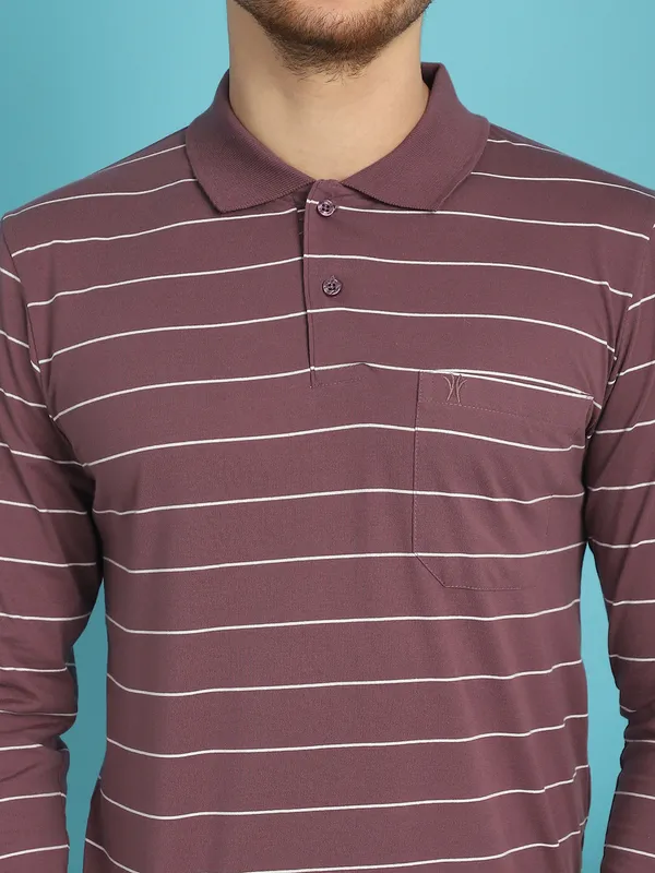 Venitian_Men_Striped_Polo_Neck_Full_Sleeves_Onion_T-Shirt_Wih_Pocket