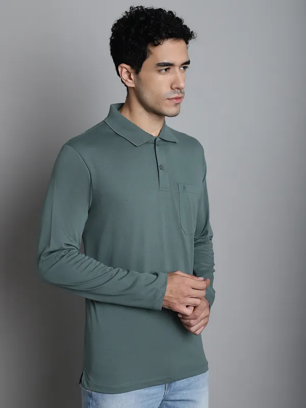Men_Full_Sleeve_Polo_Neck_T-Shirt_With_Pocket