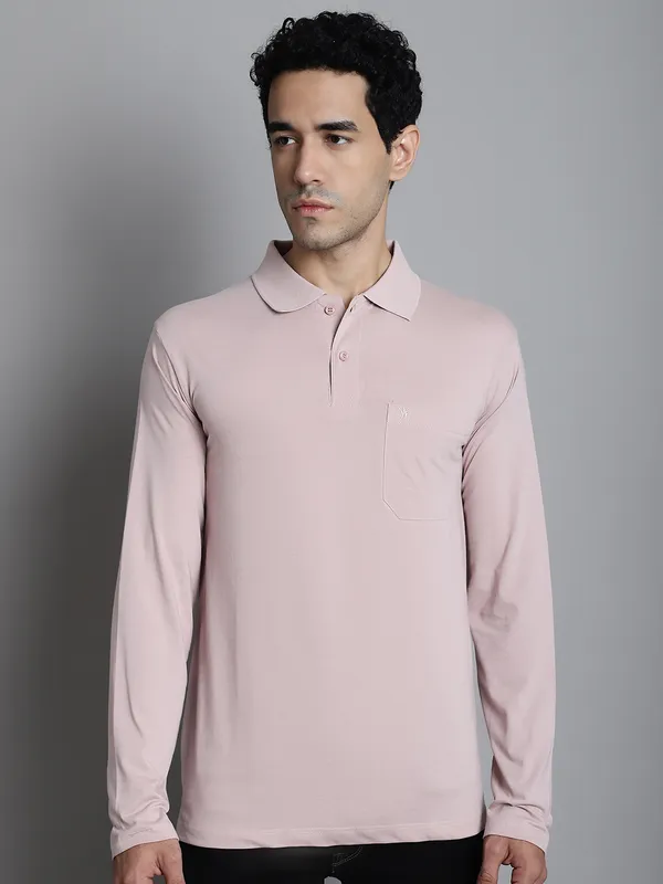 Men_Full_Sleeve_Polo_Neck_T-Shirt_With_Pocket