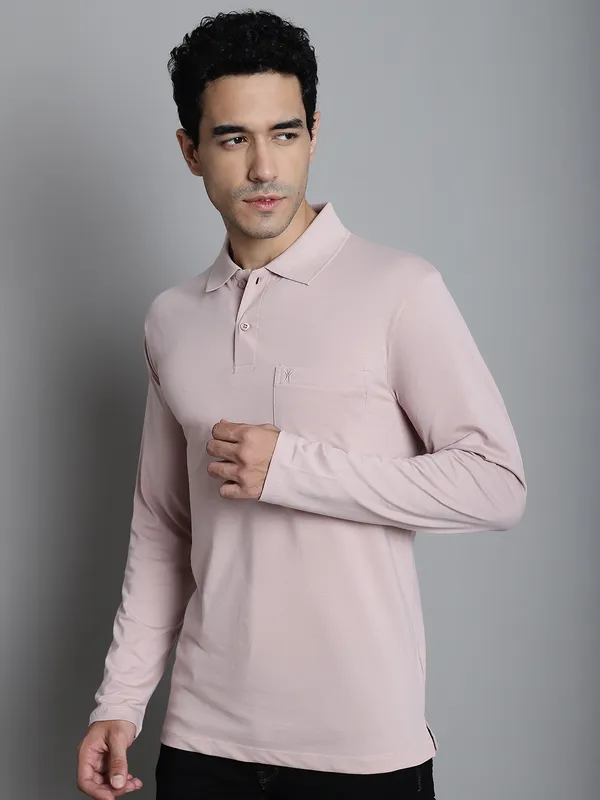 Men_Full_Sleeve_Polo_Neck_T-Shirt_With_Pocket