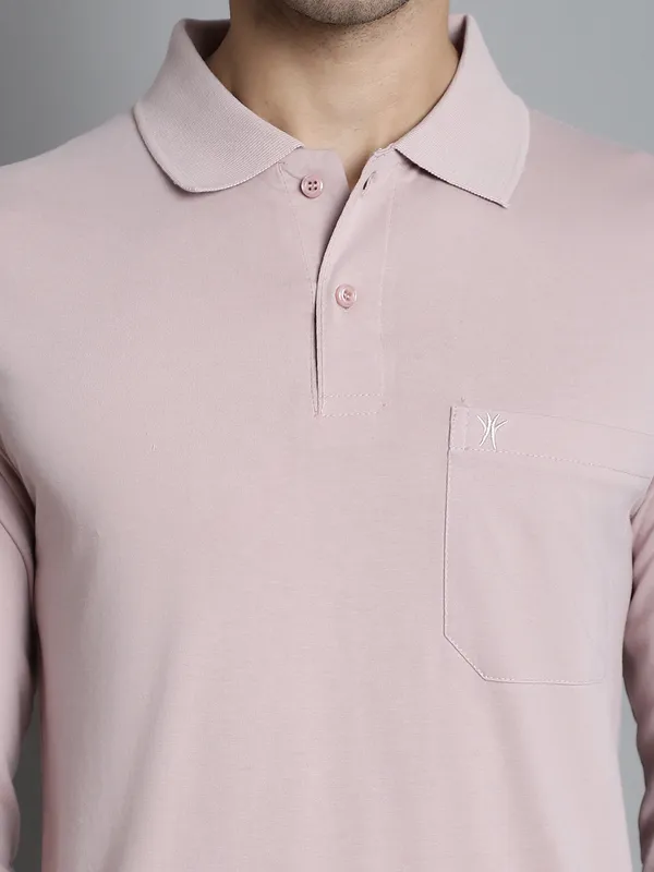 Men_Full_Sleeve_Polo_Neck_T-Shirt_With_Pocket