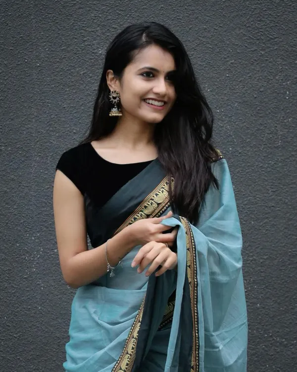 Sky_Blue_Narayanapet_Cotton_Sarees_With_Blouse_Piece