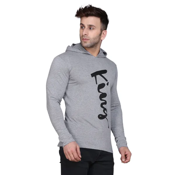 Grey_Cotton_Men's_T-shirt_Print_Hooded_Neck