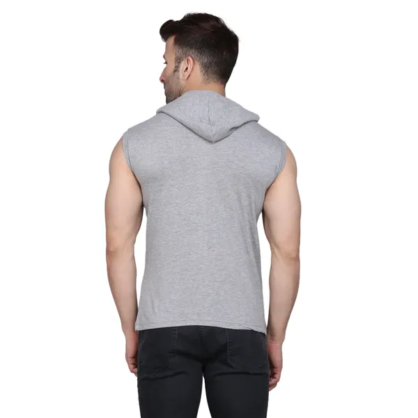 Grey_Cotton_Men's_T-shirt_Print_Hooded_Neck