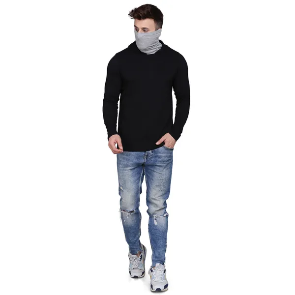 Black_Cotton_Men's_T-shirt_Full_Sleeve_Mask