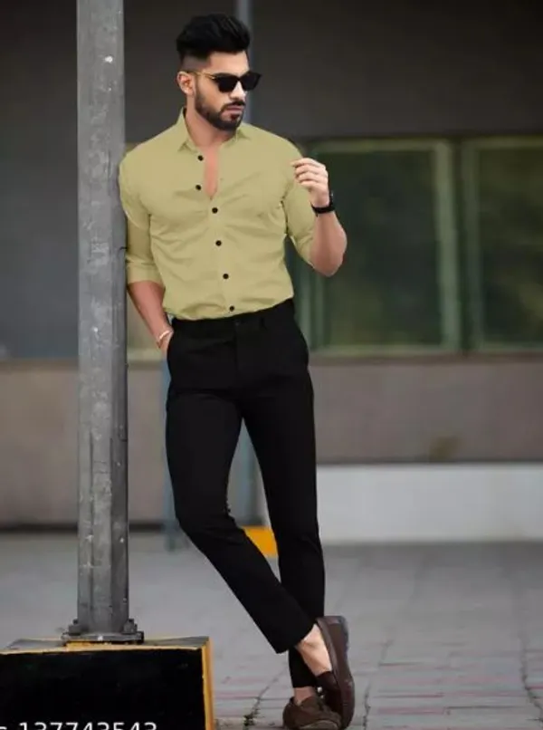 Beige_Collar_Casual_Shirt_Men_Regular_Fit