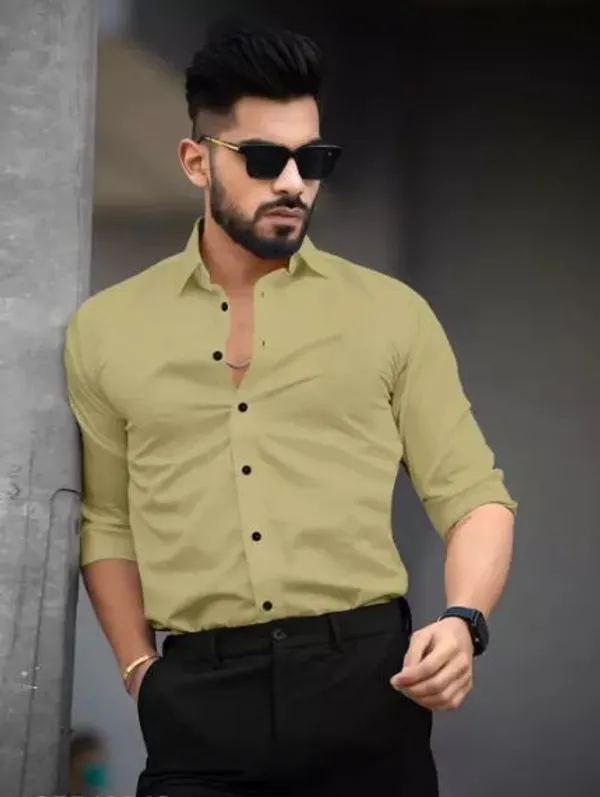 Beige_Collar_Casual_Shirt_Men_Regular_Fit