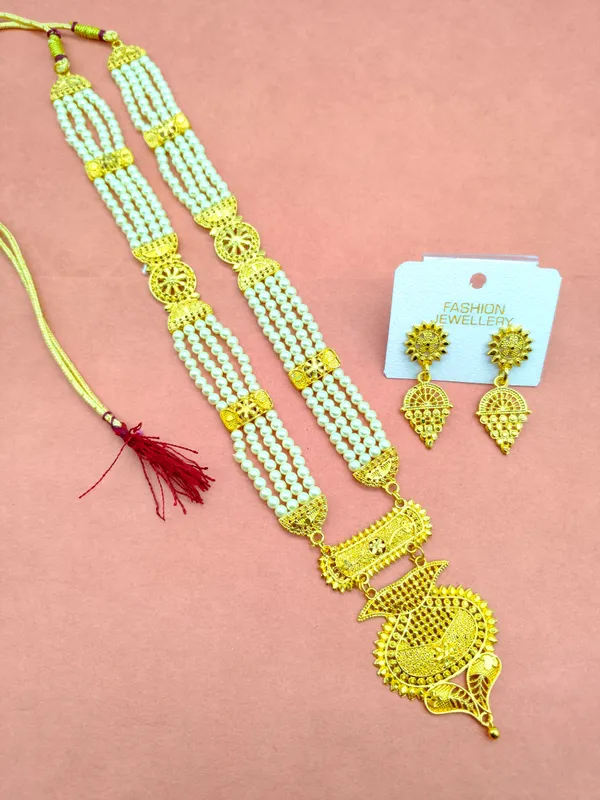 Gold_Plated_Alloy_Long_Jewellery_set_with_Earring_|_Premium_Jewelry_Accessories