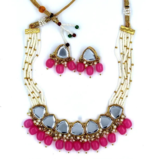 Gold_Plated_Necklace_Traditional_Pearl_&_Kundan_Studded_Choker_Jewellery_Set_|_Exclusive_Jewellery_Accessories