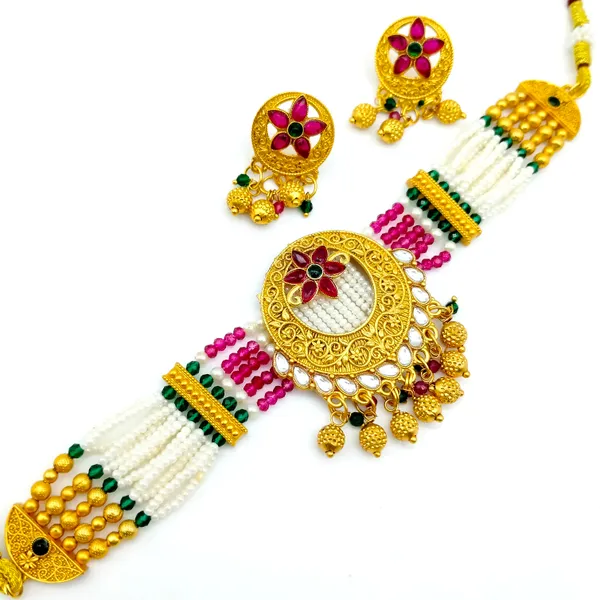 Gold_Plated_Necklace_Multicolor_Set_|_Premium_Jewelry_Accessories