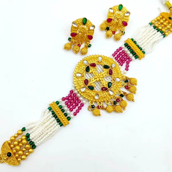 Gold_Plated_Necklace_Multicolor_Set_|_Premium_Jewelry_Accessories